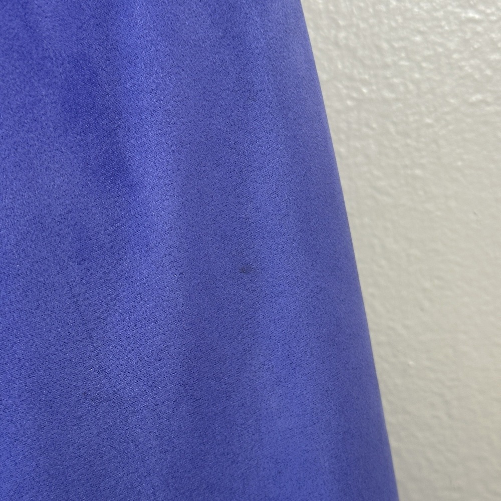 Appleseed's Women's Petite Large Women's Purple Faux‎ Suede Button Front Coat - Picture 5 of 11